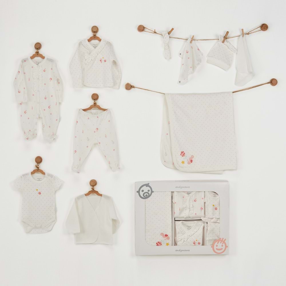 BEBEK HASTANE ÇIKIŞI 10 PCS NEWBORN SET MERMAID
