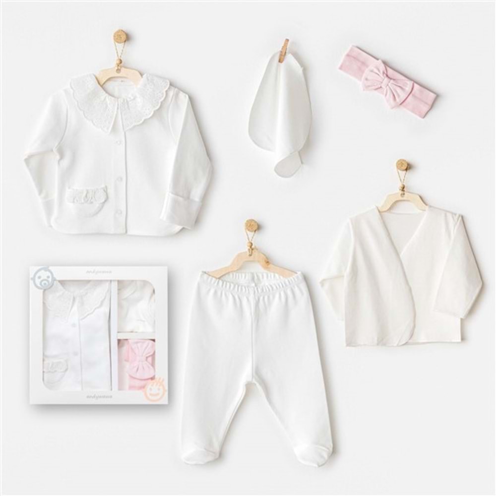 BEBEK HASTANE ÇIKIŞI 5 PCS NEWBORN SET CUDDLY BUNNY BEAR