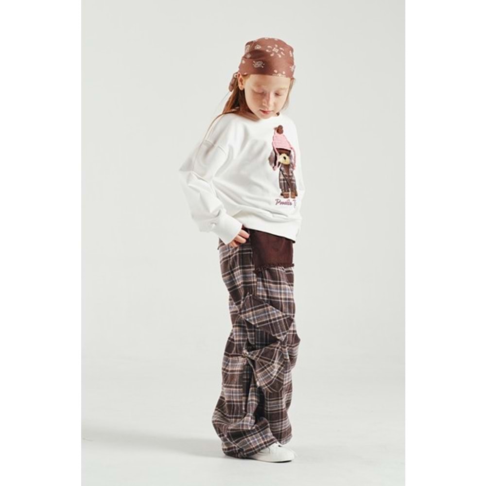 N1220 PANTOLON - KAHVE - 116 CM