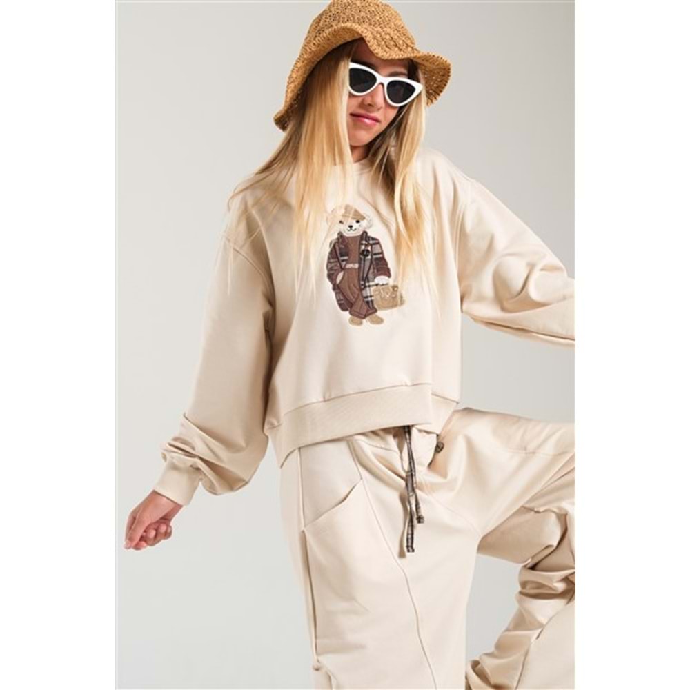 8860 S-SHIRT - BEJ - 158 CM