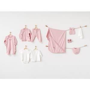 BEBEK HASTANE ÇIKIŞI 10 PCS NEWBORN SET NATURA WAWA ORGANIG