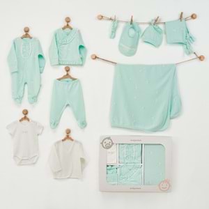 BEBEK HASTANE ÇIKIŞI 10 PCS NEWBORN SET SUMMER PARADISE