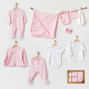 BEBEK HASTANE ÇIKIŞI 10 PCS NEWBORN SET NATURA WAWA