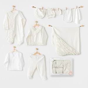 BEBEK HASTANE ÇIKIŞI 10 PCS NEWBORN SET CHIC GIRL