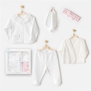 BEBEK HASTANE ÇIKIŞI 5 PCS NEWBORN SET CUDDLY BUNNY BEAR