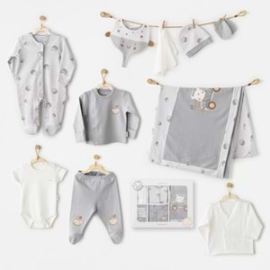 BEBEK HASTANE ÇIKIŞI 10 PCS NEWBORN SET HELLO AUTUMN