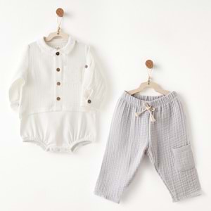 BEBEK TAKIM 2 PCS SET GENTELMAN