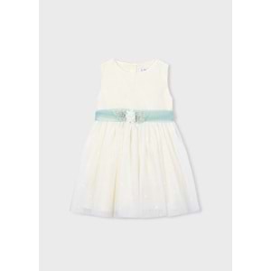 Elbise-İşlemeli tül