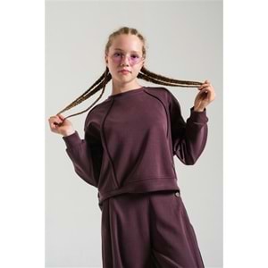 8844 SWEATSHIRT - MÜRDÜM - 152 CM