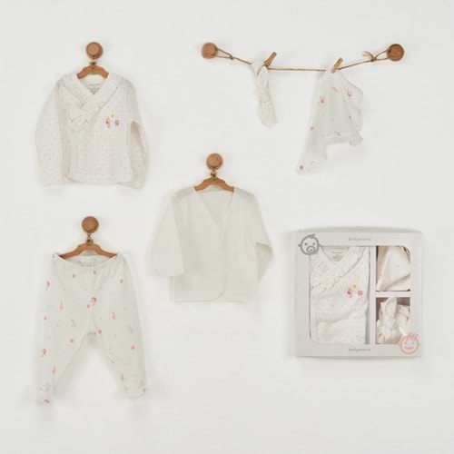 BEBEK HASTANE ÇIKIŞI 5 PCS NEWBORN SET MERMAID