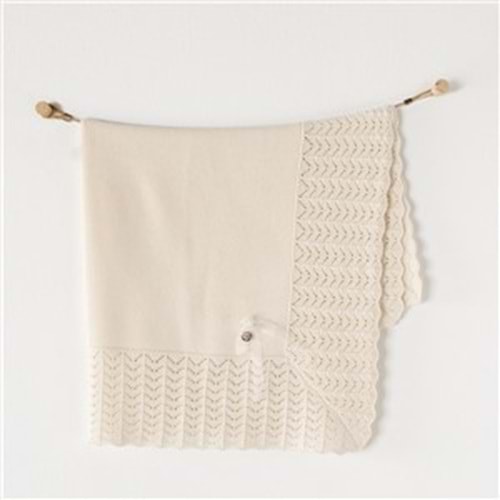 BEBEK TRİKO BATTANİYE KNITTED BLANKET 100X90