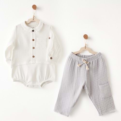 BEBEK TAKIM 2 PCS SET GENTELMAN