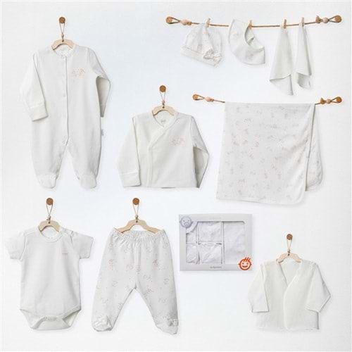 BEBEK HASTANE ÇIKIŞI 10 PCS NEWBORN SET ROYAL BABY