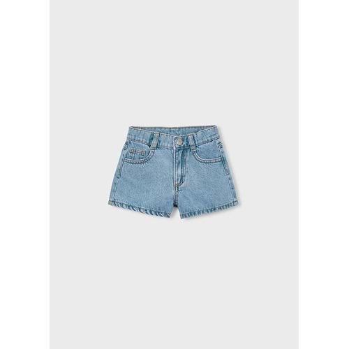 Denim şort basic
