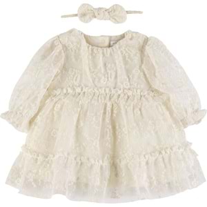 Saç Bantlı Elbise 19160