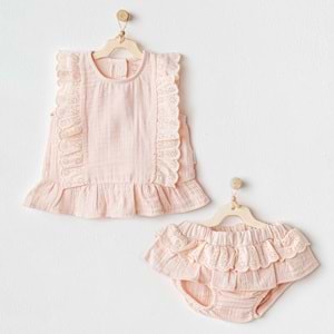 BEBEK TAKIM 2 PCS SET MUSLIN HOME
