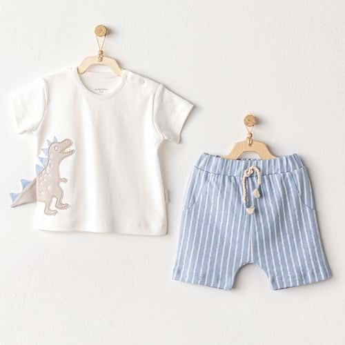 BEBEK TAKIM 2 PCS SET DINO