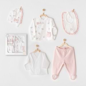BEBEK HASTANE ÇIKIŞI 5 PCS NEWBORN SET FAIRY