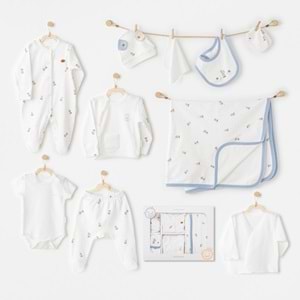 BEBEK HASTANE ÇIKIŞI 10 PCS NEWBORN SET RAINBOW