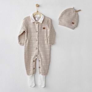 BEBEK TULUM TAKIM ROMPER HAT SET WAWA EXCLUSIVE