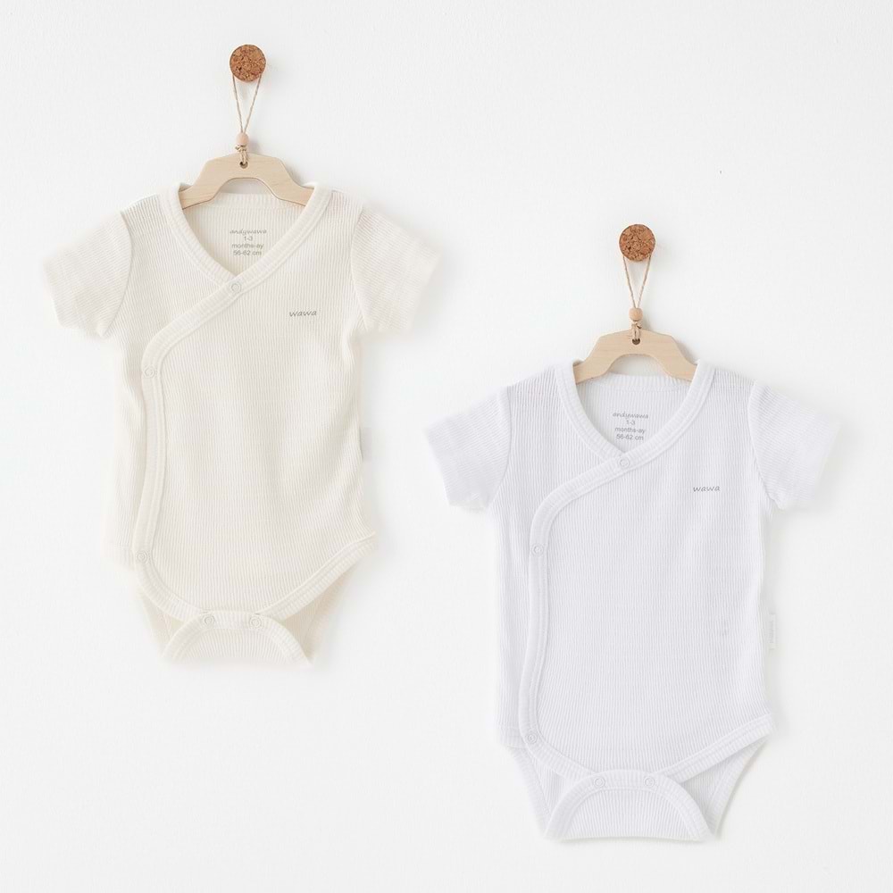BEBEK ZIBIN BODY 2 PCS SIDE SNAP BODY JACQUARD SPECIAL MODAL