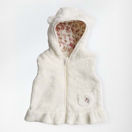 BEBEK YELEK VEST WELSOFT FLORAL DREAMS