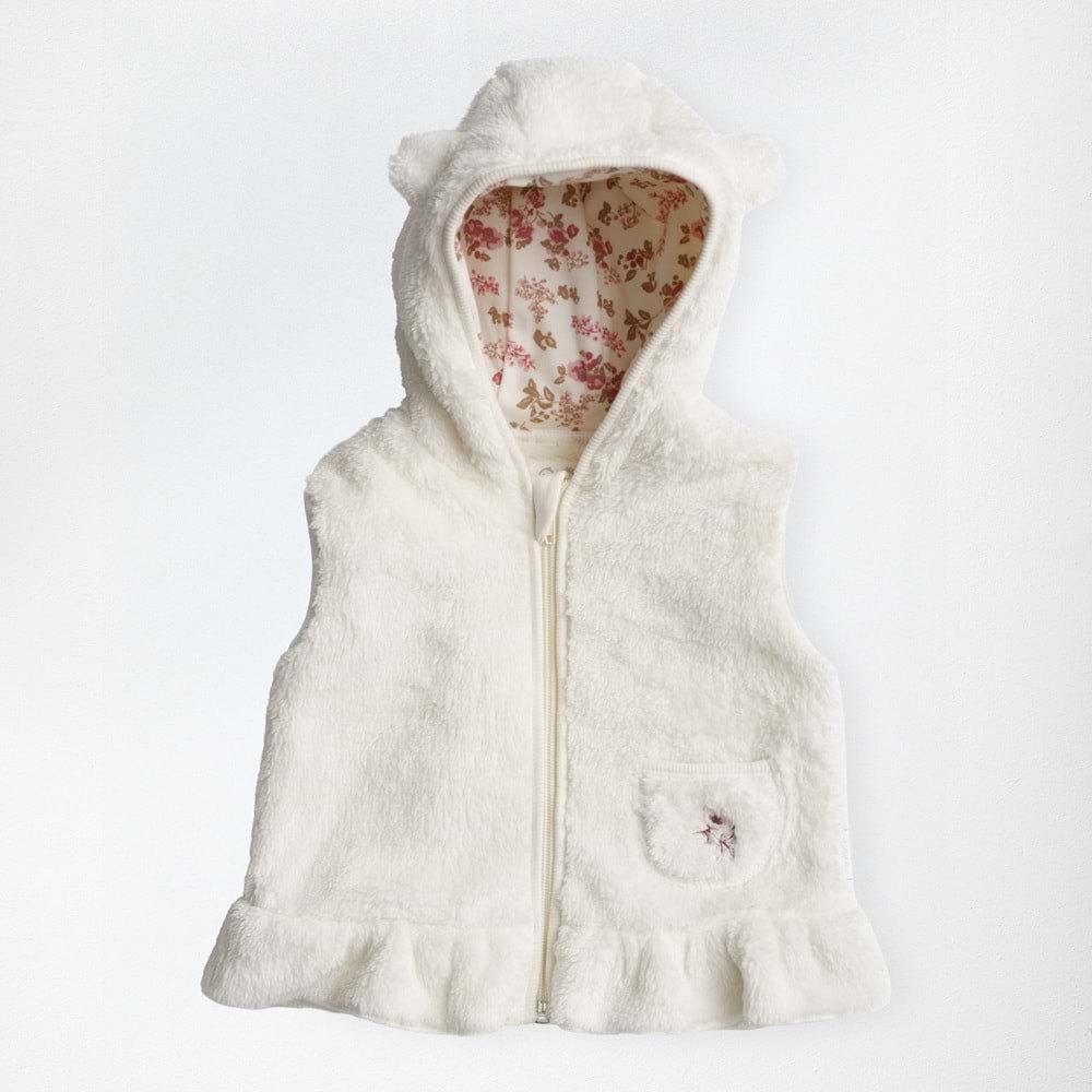 BEBEK YELEK VEST WELSOFT FLORAL DREAMS
