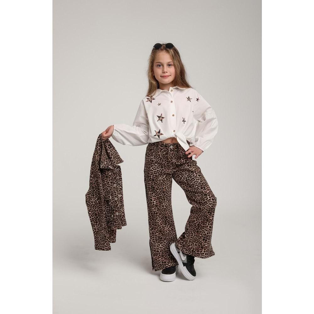 25145 GARS PANTOLON 10-14 - LEOPAR - 13-14 YAŞ
