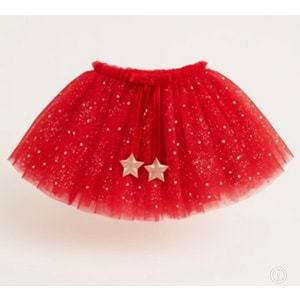 TÜTÜ ETEK - KIRMIZI - 1-2 YAŞ