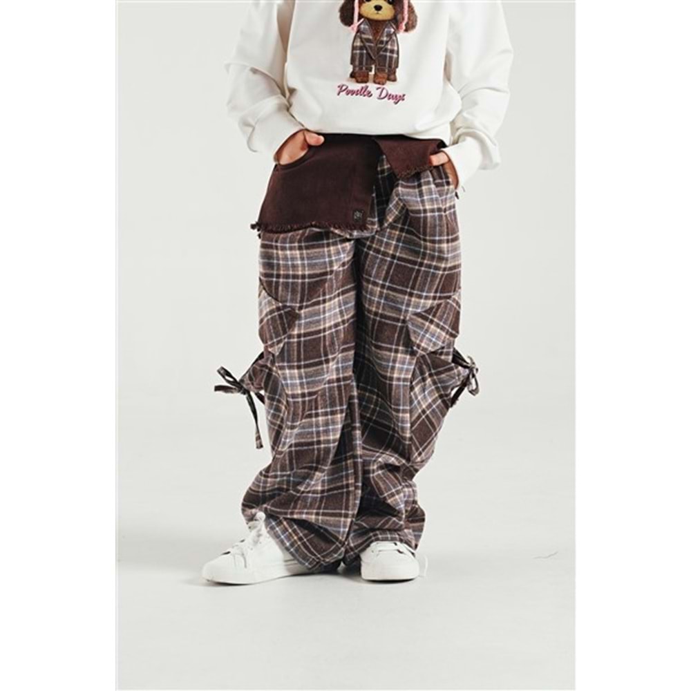 N1220 PANTOLON - KAHVE - 128 CM