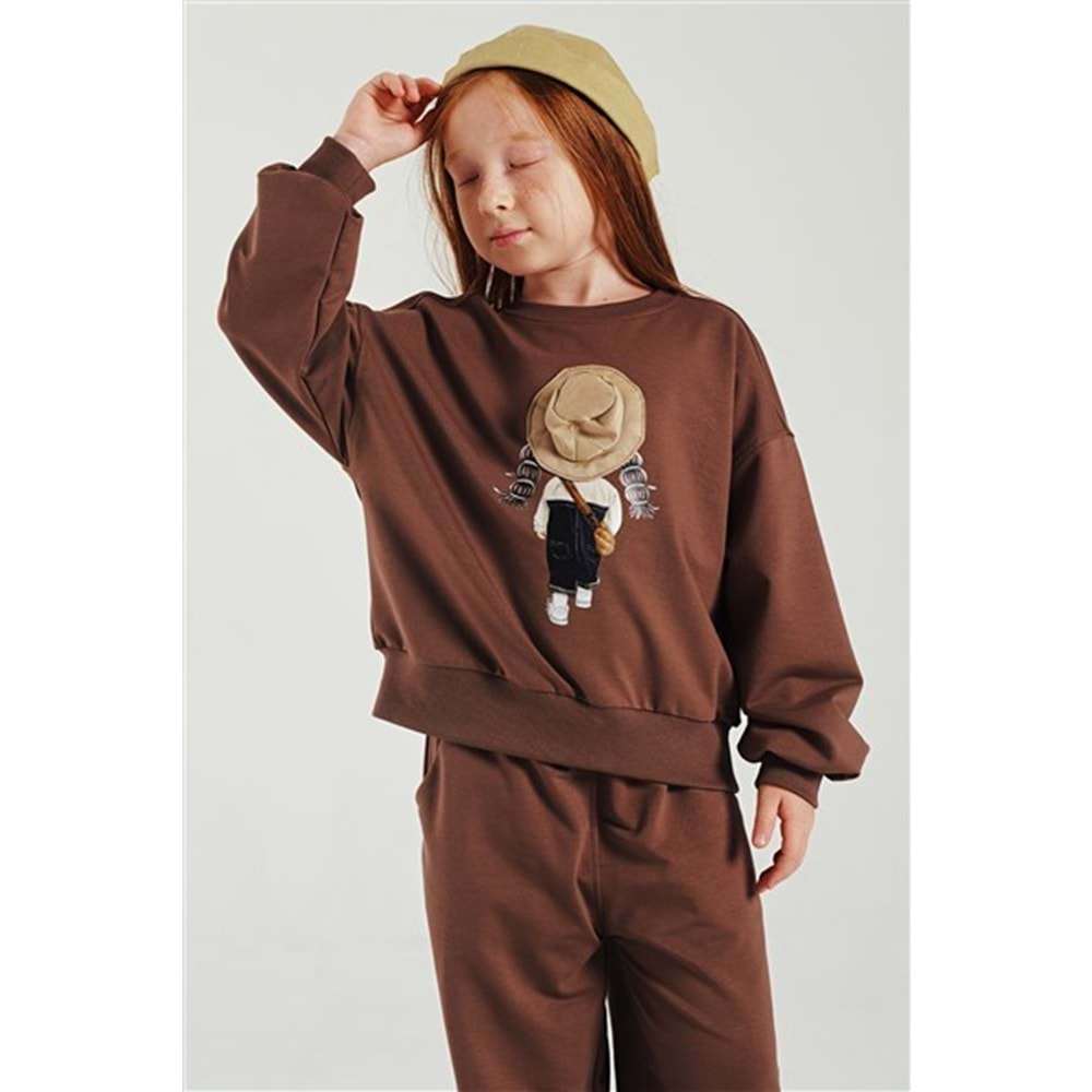 N1225 TAKIM - KAHVE - 128 CM